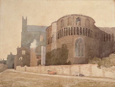 Capilla de San Lucas, Catedral de Norwich, 1808 de John Sell Cotman